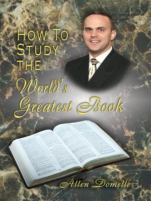 cover image of How to Study the World's Greatest Book